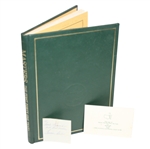 'Masters - The First Forty One Years' with Compliments Card and Personal Note from Furman Bisher