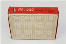Pro-100 High Compression Vulcanized Cover Dozen Golf Balls Box Only - Roth Collection