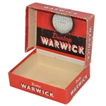 Dunlop Warwick Recessed (Speke, Liverpool) Dozen Golf Balls Box Only - Roth Collection