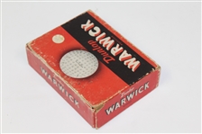 Dunlop Warwick Recessed (Speke, Liverpool) Dozen Golf Balls Box Only - Roth Collection