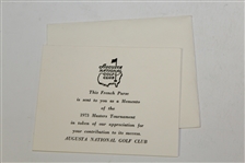 1973 Masters Tournament Member Gift - French Purse - Change Wallet