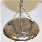 Metal Ashtray With Golf Clubs - Roth Collection