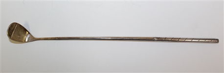 Six Alvin Sterling Silver Golf Club Stirrers - Roth Collection
