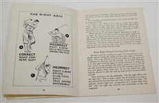 1935 'Rights and Wrongs of Golf' by Bob Jones - Published by A. G. Spalding - Roth Collection