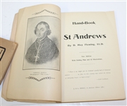 1910 'Handbook of St Andrews' by D. Hay Fleming - Pull-out Course Map - Roth Collection