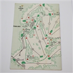 1966 Masters Tournament Spectators Guide - Nicklaus Win - Roth Collection
