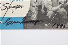 Signed 'Want to be a Golf Champion?' by Gene Sarazen JSA ALOA - Roth Collection