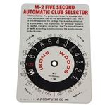 1967 M-2 Computer Co. Five Second Automatic Club Selector and Wind Correction Computer - Roth Collection