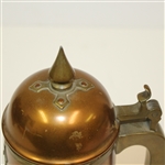 1907 Brae Burn Country Club Handicap Cup Consolation Trophy Stein Won By H. Geivett - Roth Collection