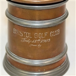 Bristol Golf Club Trophy Stein - July 18th, 1903 - Roth Collection