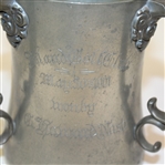 Island Golf Club Trophy Cup Won By Howard Nash May 30th, 1901 - Roth Collection