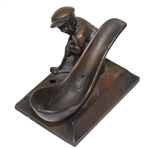 Figural Putting Golfer Pipe Holder - Roth Collection