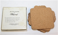 Six Pimpernel Coasters - Famous British Golf Clubs - St Andrews, Troon, Royal Liverpool, and More - Roth Collection