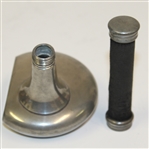 Classic Pewter Sheffield Driver Flask - Made in England - Roth Collection