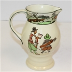 Royal Doulton Golf Themed Pitcher Circa 1915 - R. Wayne Perkins Collection