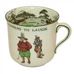 Royal Doulton Golf Themed Tea Cup Circa 1920 - R. Wayne Perkins Collection