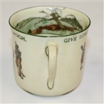 Royal Doulton Golf Themed Tea Cup Circa 1920 - R. Wayne Perkins Collection