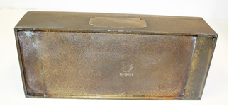 Smith Metal SilverCrest Decorated Bronze Cigarette Box - R. Wayne Perkins Collection