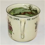 Royal Doulton Golf Themed Tea Cup Circa 1920 - R. Wayne Perkins Collection
