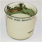 Royal Doulton Golf Themed Tea Cup Circa 1920 - R. Wayne Perkins Collection