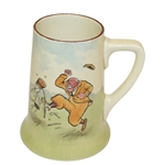 Royal Doulton Bateman Angry Golfer Mug - R. Wayne Perkins Collection