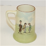 Royal Doulton Bateman Angry Golfer Mug - R. Wayne Perkins Collection