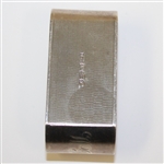 1941 Sterling Silver Napkin Ring - Female Golfer Enamel - R. Wayne Perkins Collection