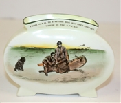 Royal Doulton Gibson Golf Vase 'Is a Caddie Always Necessary?' - R. Wayne Perkins Collection