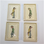 Royal Doulton Golf Themed Bateman Trinket Box with Trays - R. Wayne Perkins Collection