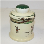 Royal Doulton Golf Themed Humidor - R. Wayne Perkins Collection