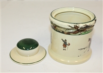 Royal Doulton Golf Themed Humidor - R. Wayne Perkins Collection