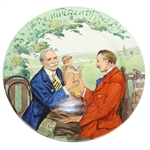 Royal Doulton 'Nineteenth Hole' Plate - R. Wayne Perkins Collection