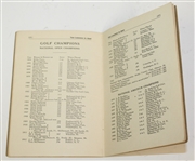1922 'Ten Lessons in Golf' by Jack Burke Booklet