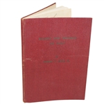 1935 'Rights and Wrongs of Golf' by Robert T. Jones Jr.