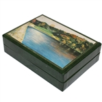 1958 Yale Golf Course - 9th Hole- Display Box by Spalding