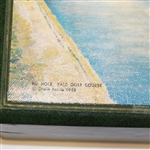 1958 Yale Golf Course - 9th Hole- Display Box by Spalding
