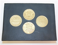 Ben Hogan Four Major Championship Medals Display Box