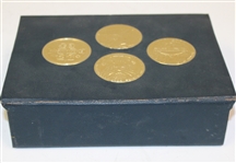 Ben Hogan Four Major Championship Medals Display Box