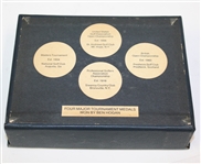 Ben Hogan Four Major Championship Medals Display Box