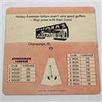 Hickey-Freeman Golf Coach - 1962