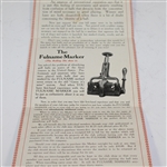 1915 Fulname Ball Marker Advert Addressed to Beech Hill Golf Club