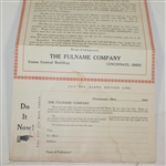 1915 Fulname Ball Marker Advert Addressed to Beech Hill Golf Club