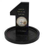 1928 Dunlop Hole-In-One Club Trophy Won by L. J. MacDonald