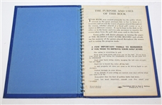 1938 Spalding's 'Season's Golf Score Record'