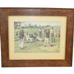 'Driving' by A. B. Frost - Framed