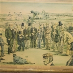 'A Tense Moment' Newspaper Advert - Framed