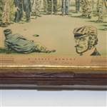 'A Tense Moment' Newspaper Advert - Framed
