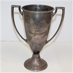 1915 Indian Hill Club President's Cup Championship Sterling Silver Trophy Won by Edward Cummins