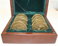 Arnold Palmer's Eight Major Victories - Limited Edition #155/240 Coaster Medallion Set