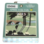 2013 Masters Tournament Series Badge #Q04946 - Adam Scott Win